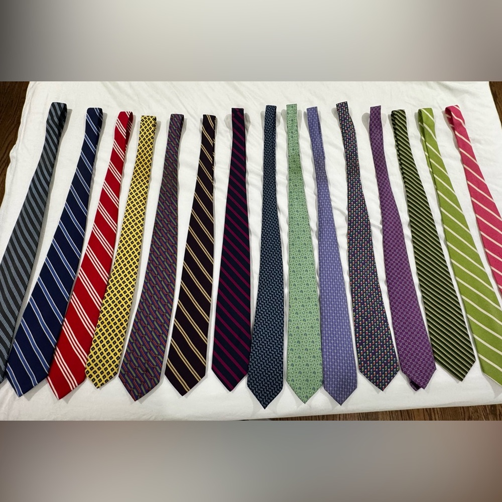 Brooks Brothers Silk Ties Collection in Vibrant Colors